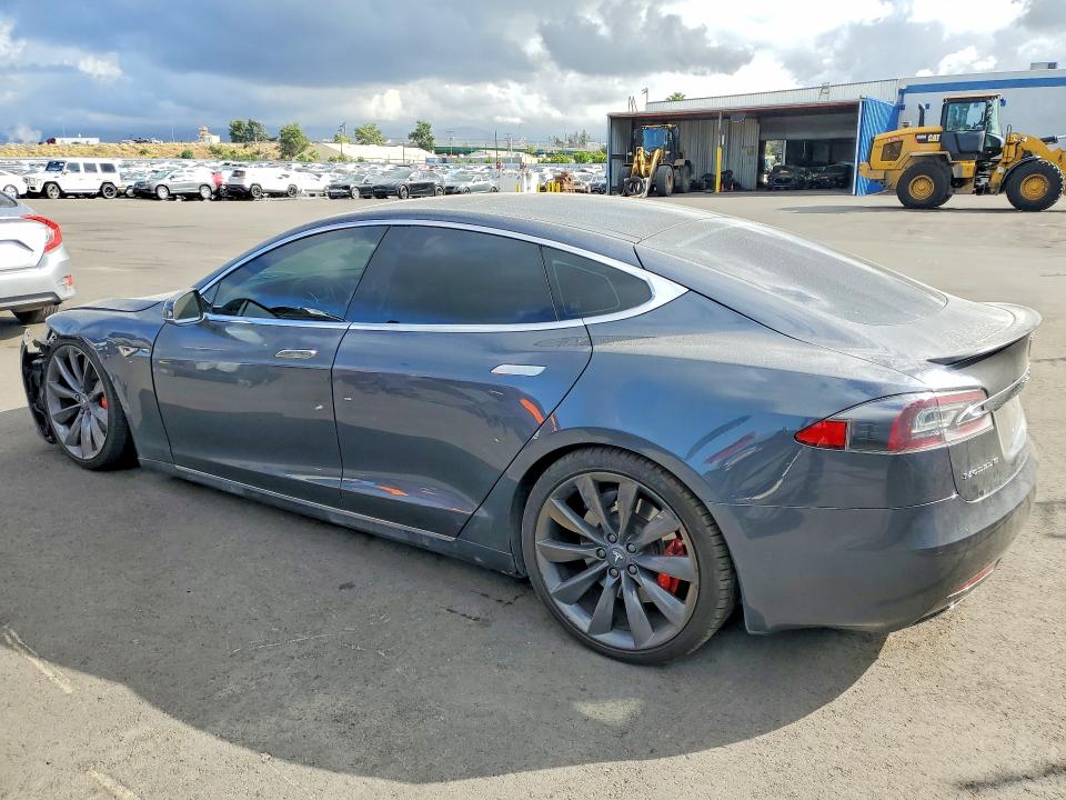 2016 Tesla Model s VIN 5YJSA1E43GF141454 COPART salvage auction — FRONT END, Ca - Salvage Certificate, sold $4,800 on 2026-07-22 (photo 2)