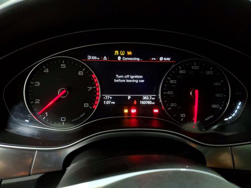 2015 Audi A6 VIN WAUHGAFC1FN031465 COPART salvage auction — FRONT END, Mn - Cert Of Title-Salvage, sold $1,250 on 2026-07-14 (photo 9)