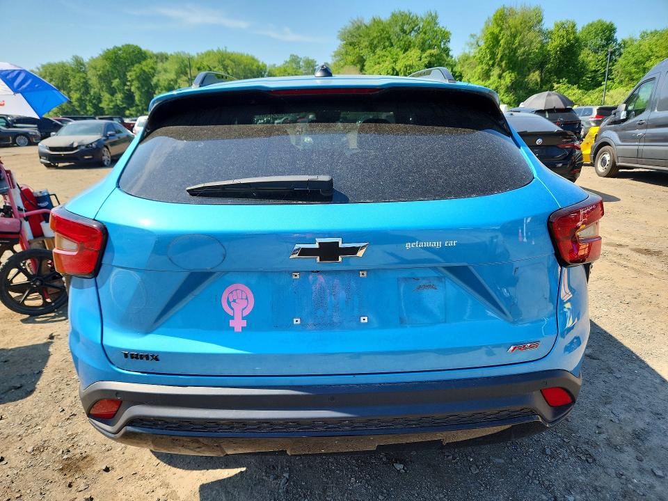 2025 Chevrolet VIN KL77LJEP7SC070899 COPART salvage auction — FRONT END, Ct - Cert Of Title-Salvage, sold $475 on 2026-07-30 (photo 6)