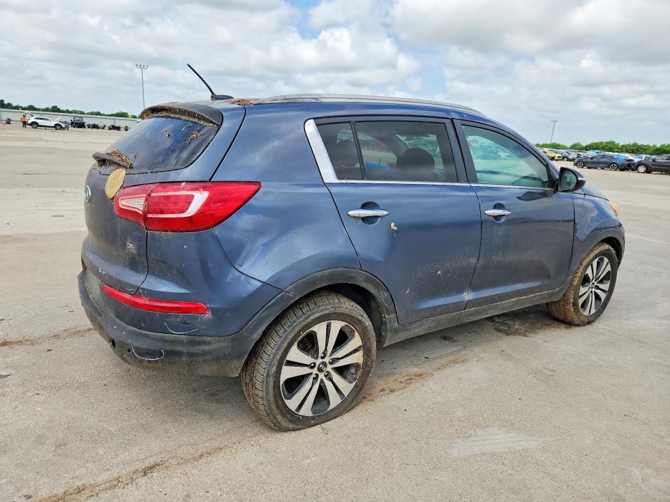 2012 Kia Sportage VIN KNDPC3A21C7343886 COPART salvage auction — MECHANICAL, Sd - Certificate Of Title, sold $1,350 on 2026-07-27 (photo 3)