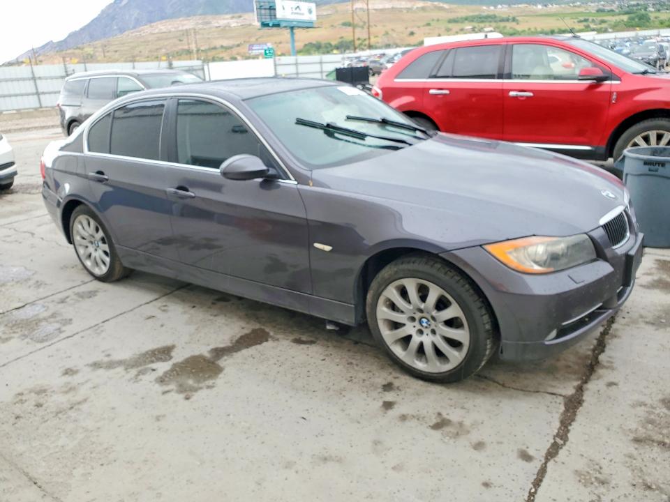 2008 BMW 3 series VIN WBAVD53558A010671 COPART salvage auction — FRONT END, Ut - Salvage Certificate, sold $325 on 2026-07-27 (photo 4)