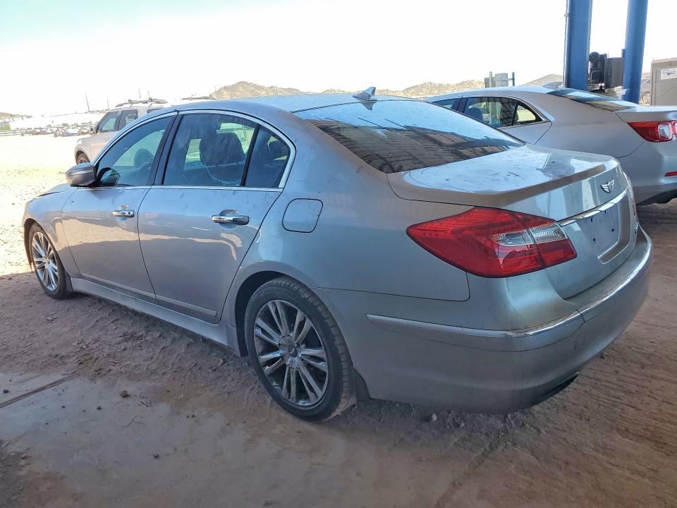2012 Hyundai VIN KMHGC4DD3CU207582 COPART salvage auction — FRONT END, Az - Certificate Of Title, sold $1,250 on 2026-07-21 (photo 2)