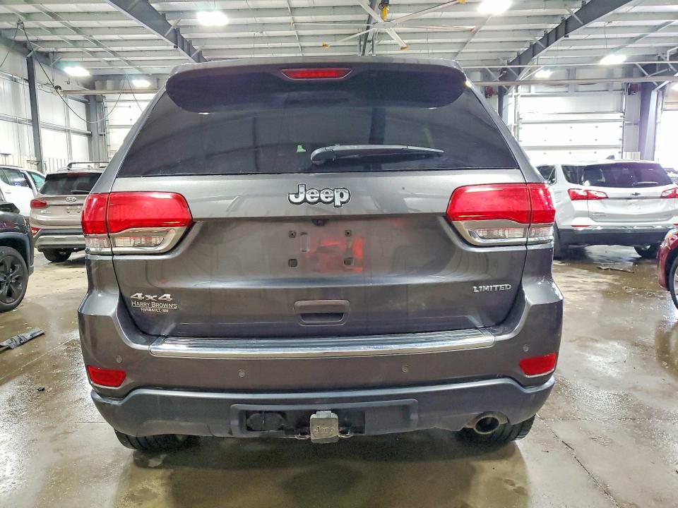2017 Jeep VIN 1C4RJFBGXHC841755 COPART salvage auction — HAIL, Mn - Cert Of Title-Salvage, sold $2,950 on 2026-06-30 (photo 6)