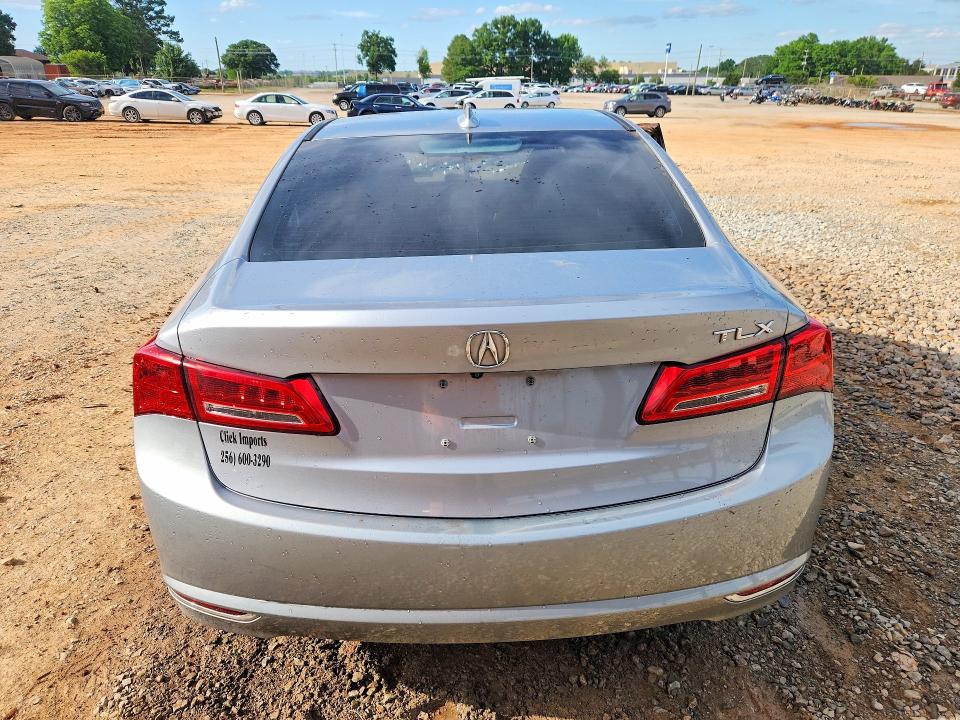 2018 Acura Tlx VIN 19UUB1F50JA001683 COPART salvage auction — ROLLOVER, AL - CERT OF TITLE-SALVAGE TITLE, sold $550 on 2026-07-29 (photo 6)