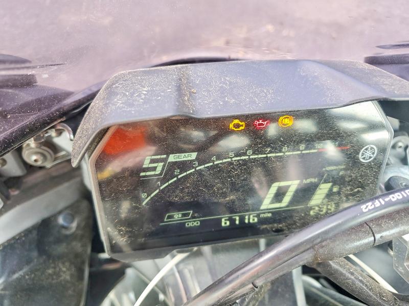 2022 Yamaha Yzf VIN JYARM38E3NA001802 COPART salvage auction — REAR END, Nc - Salvage Certificate Of Title, sold $2,100 on 2026-07-23 (photo 7)