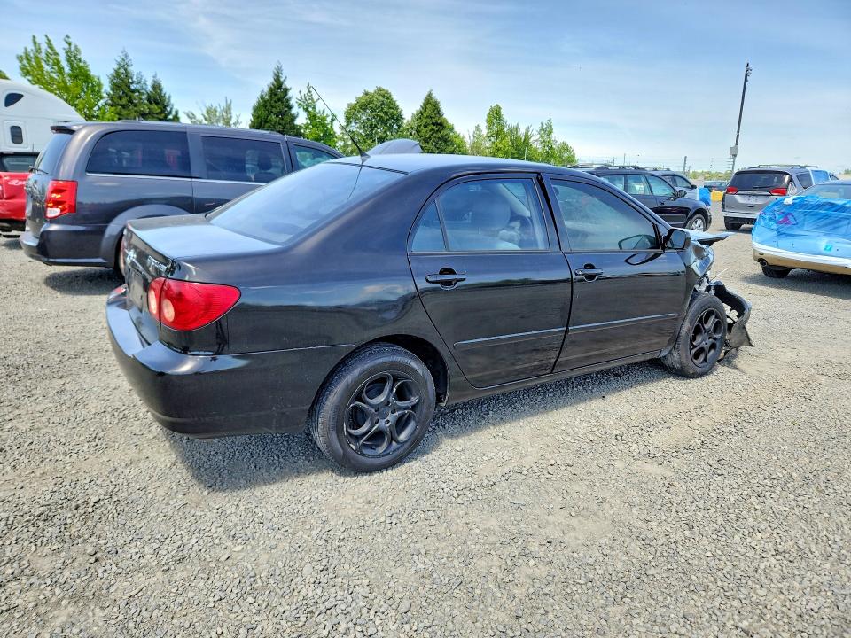 2005 Toyota Corolla VIN JTDBR32E952052313 COPART salvage auction — FRONT END, Or - Salvage Title Certificate, sold $325 on 2026-07-07 (photo 3)