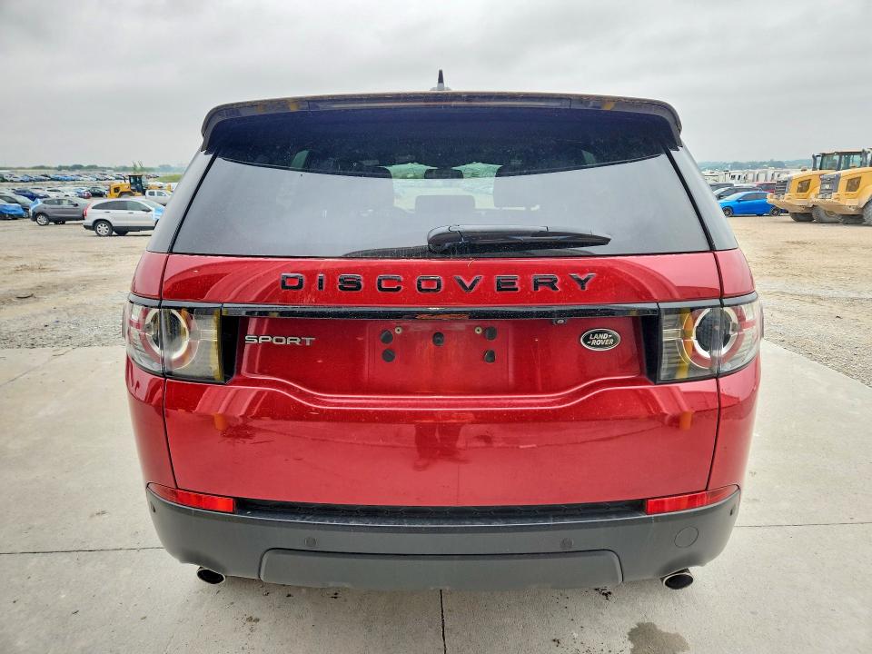 2016 Land rover Discovery VIN SALCR2BG2GH548028 COPART salvage auction — ROOF, Ne - Cert Of Title-Salvage, sold $1,100 on 2026-07-21 (photo 6)