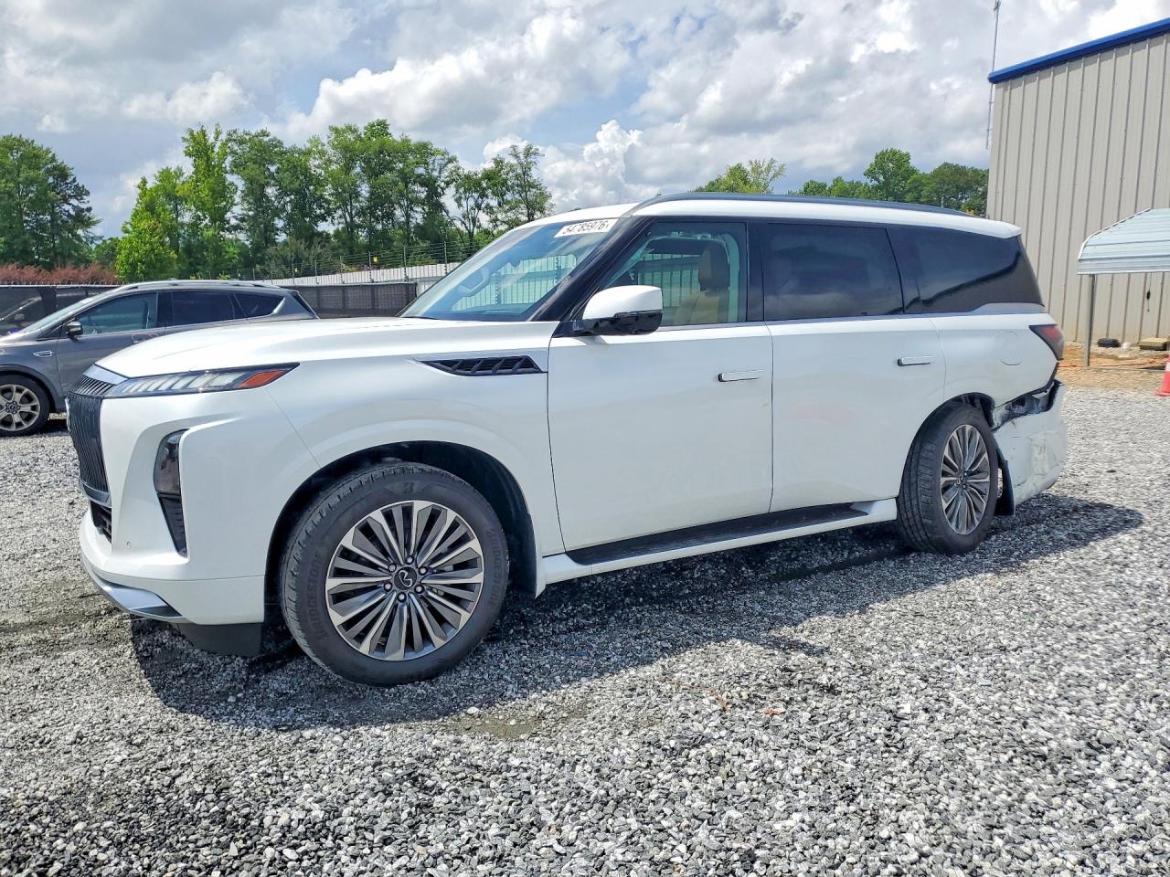 2026 Infiniti QX80 VIN JN8AZ3BA5T9010805 — COPART salvage auction photo