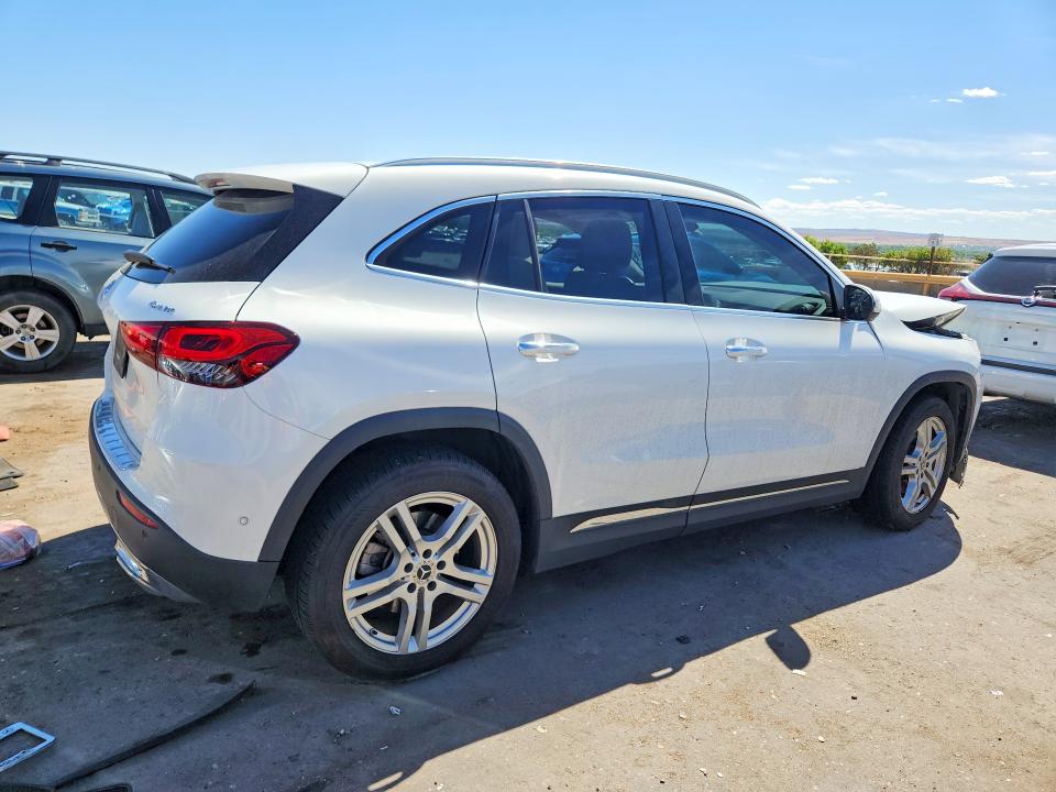 2022 Mercedes-benz Gla-klasse VIN W1N4N4HBXNJ402070 COPART salvage auction — FRONT END, Nm - Cert Of Title-Salvage, sold $7,100 on 2026-07-20 (photo 3)