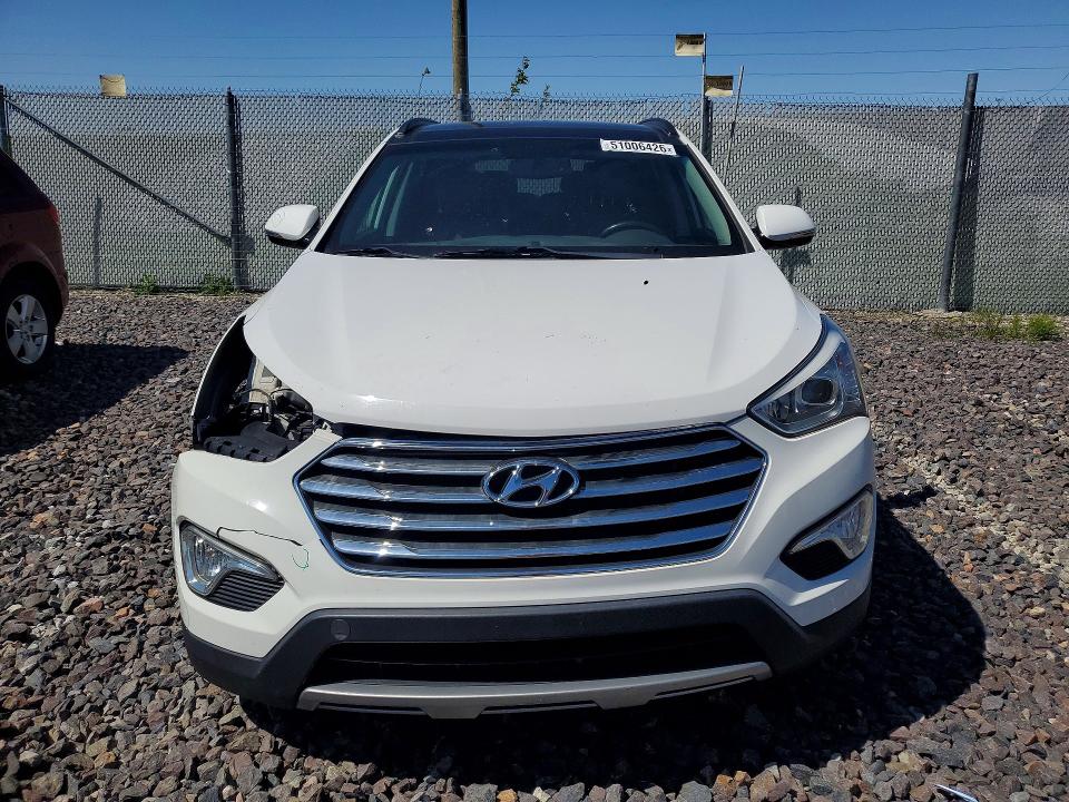 2015 Hyundai Santa fe VIN KM8SRDHF9FU115658 COPART salvage auction — FRONT END, In - Certificate Of Title, sold $2,500 on 2026-07-07 (photo 5)