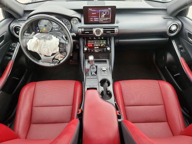 2021 Lexus Is VIN JTHAA1D29M5111575 COPART salvage auction — FRONT END, Tx - Certificate Of Title, sold $3,250 on 2026-07-30 (photo 8)