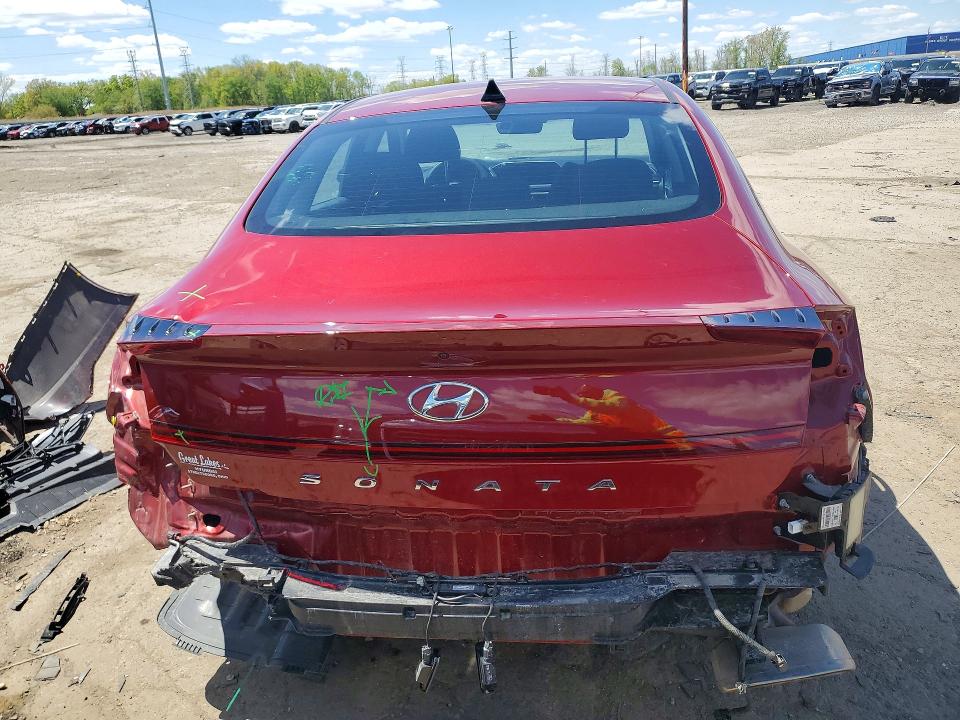 2023 Hyundai VIN KMHL64JAXPA302180 COPART salvage auction — FRONT END, Mi - Scrap Certificate Of Title, sold $2,800 on 2026-07-10 (photo 6)