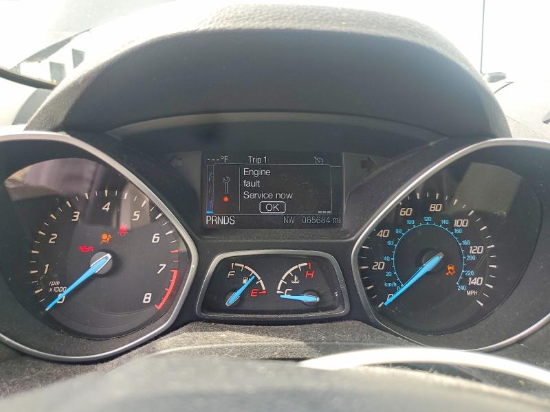 2013 Ford Escape VIN 1FMCU0GX3DUD36496 COPART salvage auction — FRONT END, Ga - Cert Of Title-Salvage, sold $1,450 on 2026-07-02 (photo 9)