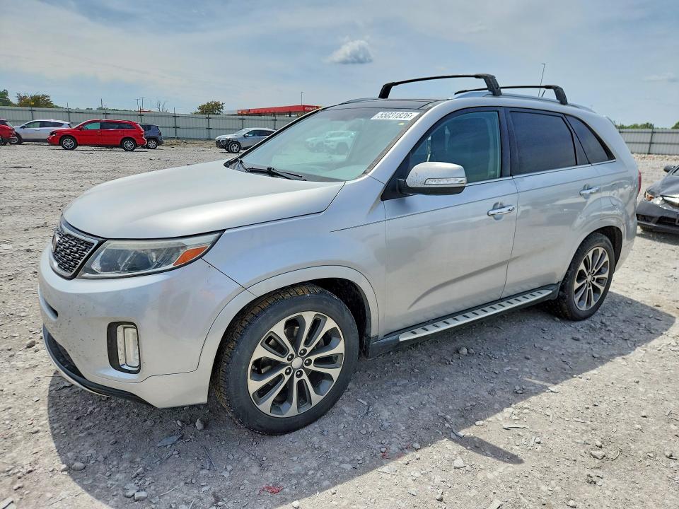 2014 Kia Sorento VIN 5XYKW4A7XEG516359 COPART salvage auction — SIDE, IL - SALVAGE CERTIFICATE, sold $1,250 on 2026-07-06 (photo 1)