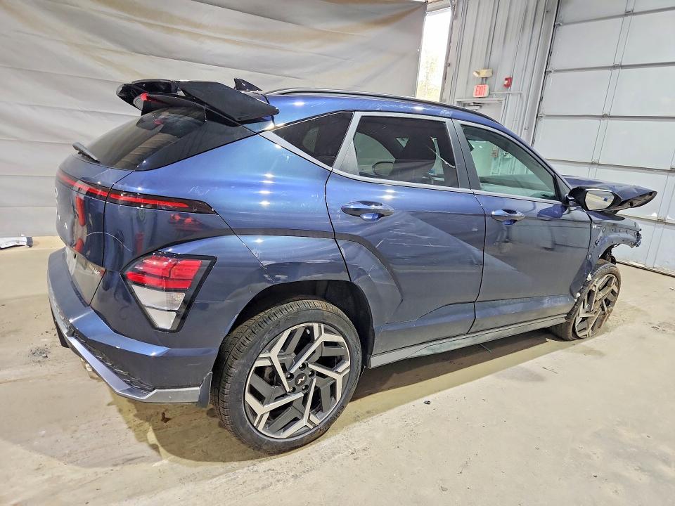 2025 Hyundai Kona VIN KM8HBCA34SU234611 COPART salvage auction — FRONT END, Nh - Cert Of Title-Salvage, sold $150 on 2026-07-23 (photo 3)