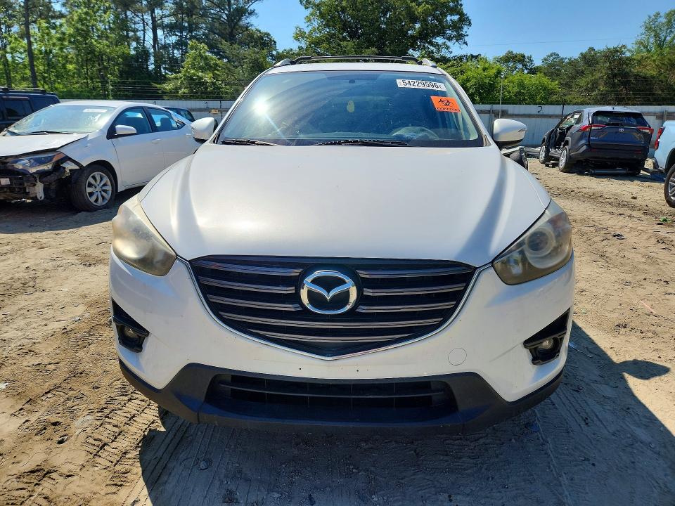 2016 Mazda Cx-5 VIN JM3KE4CY0G0668997 COPART salvage auction — FRONT END, Md - Cert Of Salvage > 75% Damage, sold $3,250 on 2026-07-07 (photo 5)
