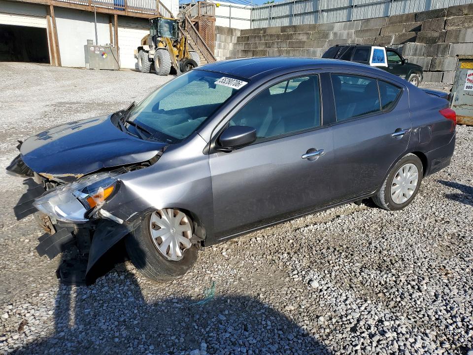 2017 Nissan Versa VIN 3N1CN7AP5HL803245 COPART salvage auction — FRONT END, Oh - Cert Of Title-Salvage, sold $300 on 2026-07-02 (photo 1)