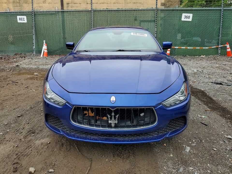 2016 Maserati VIN ZAM57RTA3G1167401 COPART salvage auction — FRONT END, Salvage Title, sold $3,250 on 2026-07-21 (photo 5)