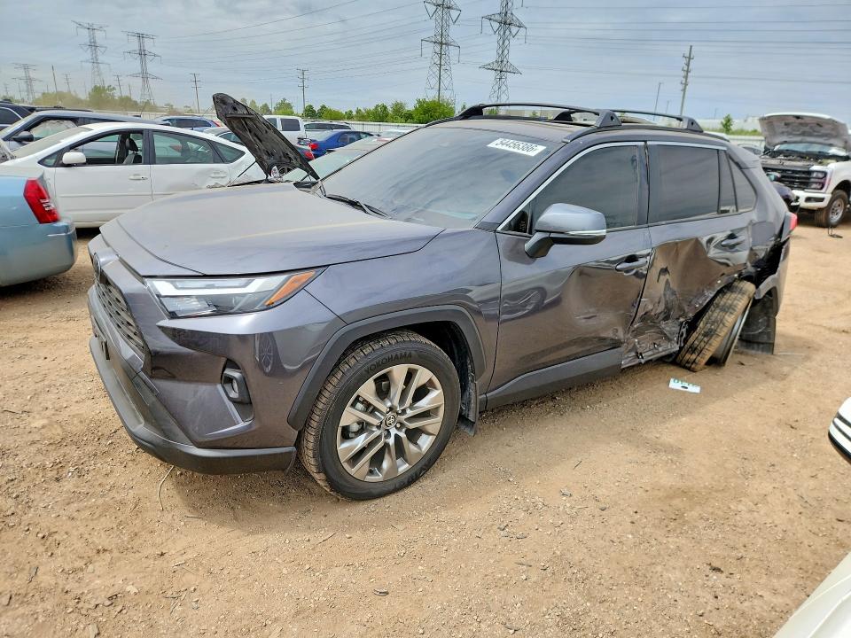 2025 Toyota Rav 4 VIN JTMA1RFV3SJ045343 COPART salvage auction — SIDE, Il - Salvage Certificate, sold $5,100 on 2026-07-28 (photo 1)