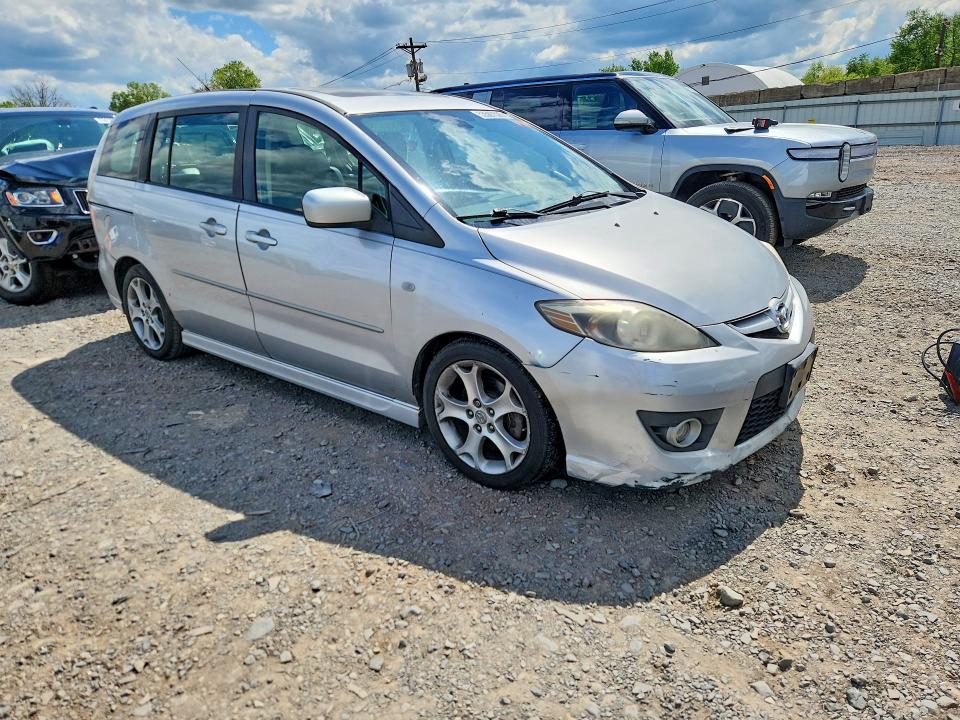 2008 Mazda 5 VIN JM1CR29L380322140 COPART salvage auction — WATER/FLOOD, Nj - Cert Of Ttl W/Fld Slvg History, sold $375 on 2026-07-31 (photo 4)