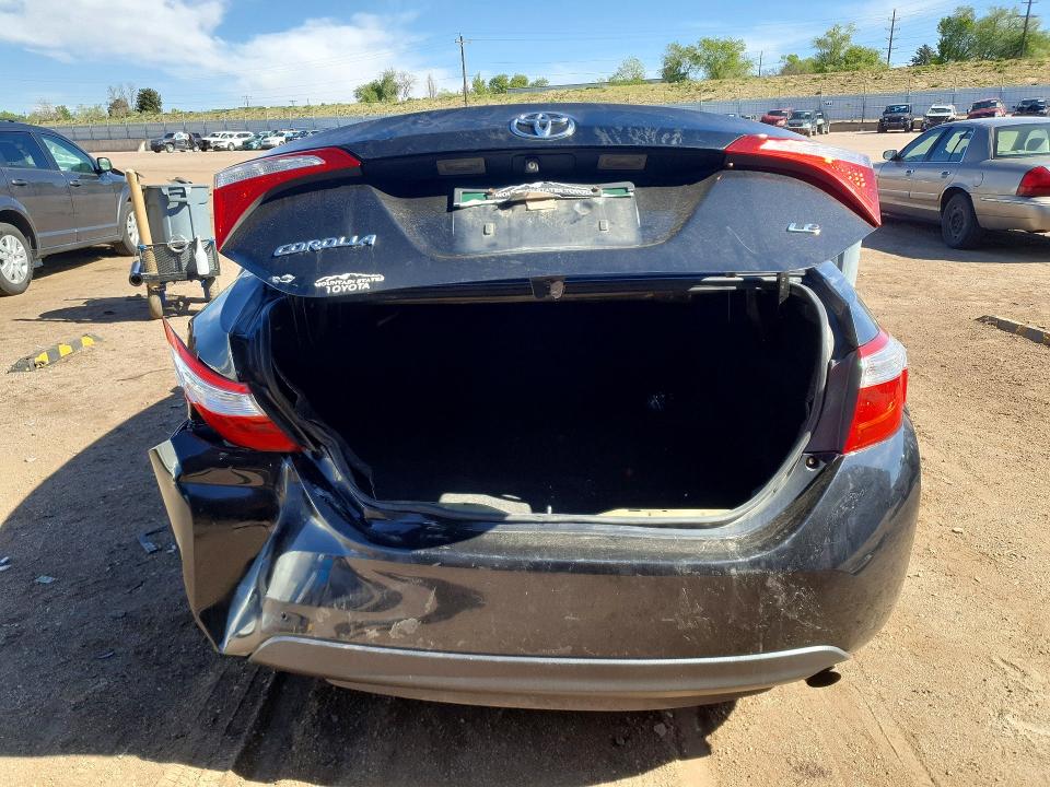 2016 Toyota VIN 5YFBURHE2GP413863 COPART salvage auction — REAR END, Co - Salvage Title, sold $1,800 on 2026-07-27 (photo 6)