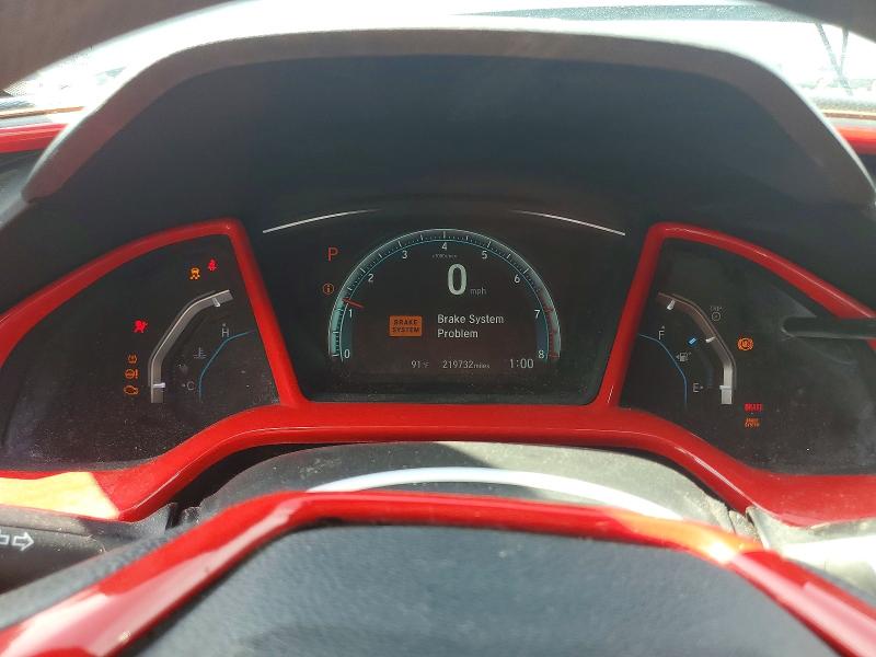 2018 Honda Civic VIN SHHFK7H56JU208110 COPART salvage auction — FRONT END, Fl - Cert Of Title Slvg Rebuildable, sold $2,100 on 2026-07-22 (photo 9)