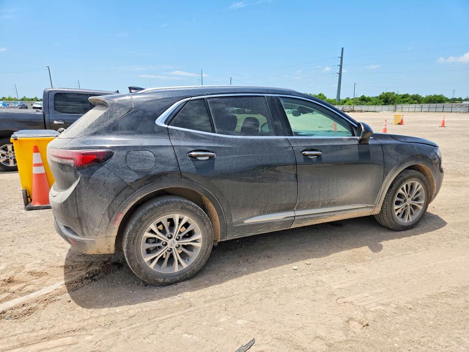 2022 Buick Envision VIN LRBAZLR4XND162184 COPART salvage auction — HAIL, Tx - Certificate Of Title, sold $7,000 on 2026-07-08 (photo 3)