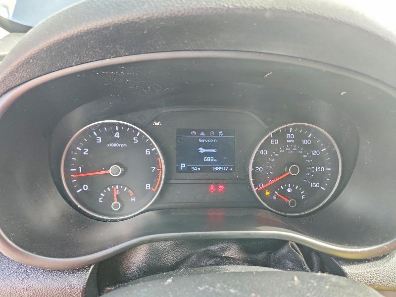 2020 Kia VIN KNDPMCAC1L7663683 COPART salvage auction — VANDALISM, Fl - Certificate Of Destruction, sold $3,650 on 2026-07-08 (photo 9)