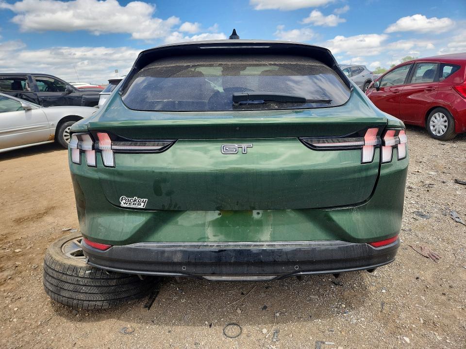 2024 Ford Mustang mach-e VIN 3FMTK4SX7RMA38811 COPART salvage auction — ALL OVER, Il - Salvage Certificate, sold $8,000 on 2026-07-23 (photo 6)