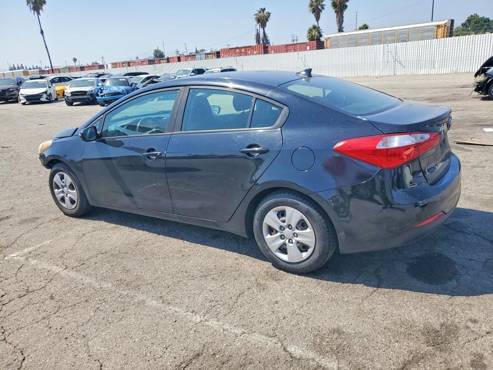 2016 Kia Forte VIN KNAFX4A62G5598067 COPART salvage auction — FRONT END, Ca - Salvage Certificate, sold $1,100 on 2026-07-24 (photo 2)