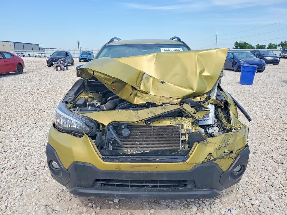 2021 Subaru VIN JF2GTHRC7MH318305 COPART salvage auction — FRONT END, Tx - Salvage Vehicle Title, sold $90 on 2026-07-23 (photo 5)