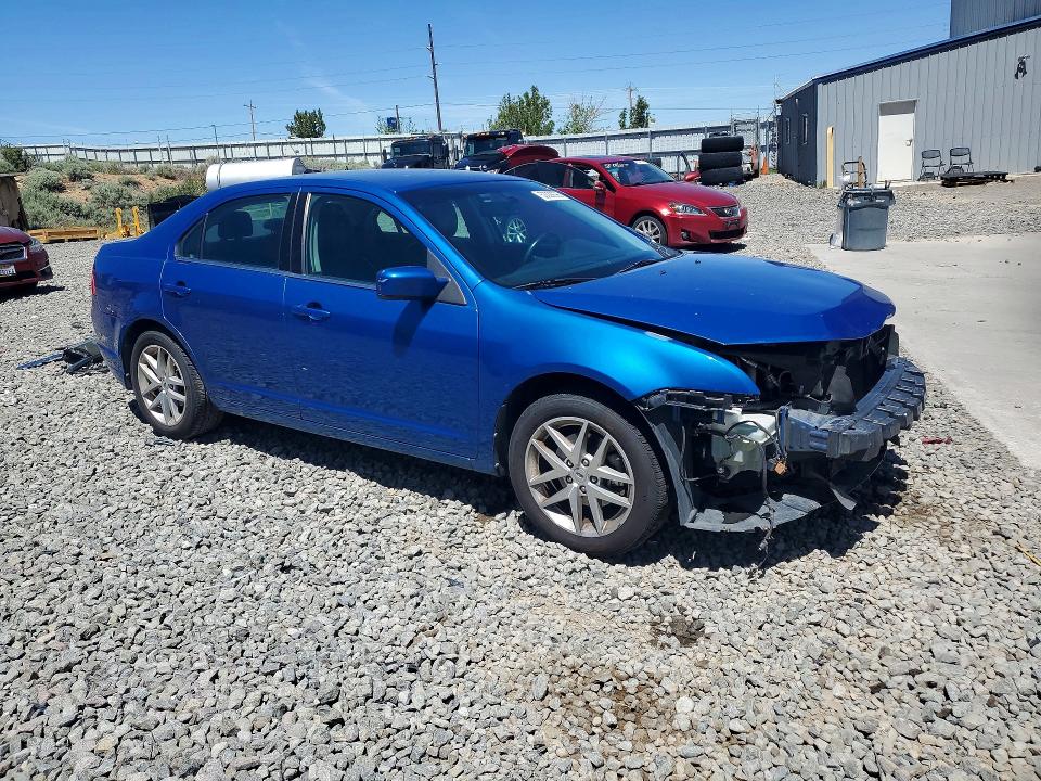2012 Ford Fusion VIN 3FAHP0JG4CR356259 COPART salvage auction — FRONT END, Nv - Salvage Title, sold $150 on 2026-07-02 (photo 4)