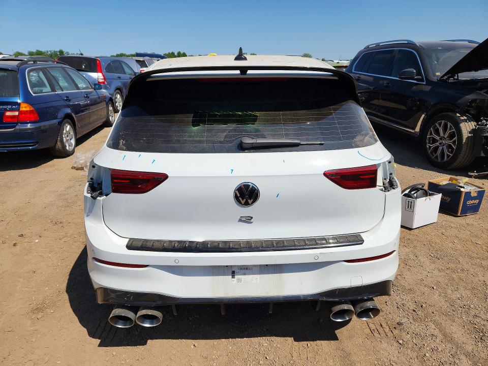 2022 Volkswagen Golf VIN WVWEB7CD4NW165450 COPART salvage auction — HAIL, IL - SALVAGE CERTIFICATE, sold $12,000 on 2026-07-07 (photo 6)