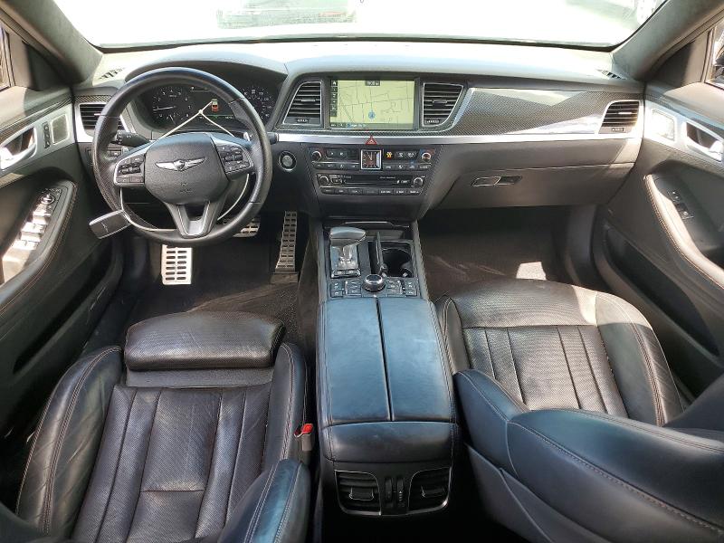 2018 Genesis G80 VIN KMHGN4JB9JU223148 COPART salvage auction — REAR END, Fl - Cert Of Title Slvg Rebuildable, sold $11,200 on 2026-08-03 (photo 8)