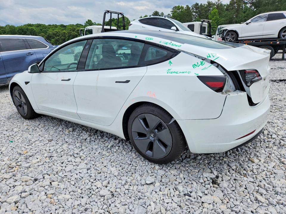 2023 Tesla VIN 5YJ3E1EA4PF549170 COPART salvage auction — REAR END, Ga - Cert Of Title-Salvage, sold $9,300 on 2026-07-16 (photo 2)