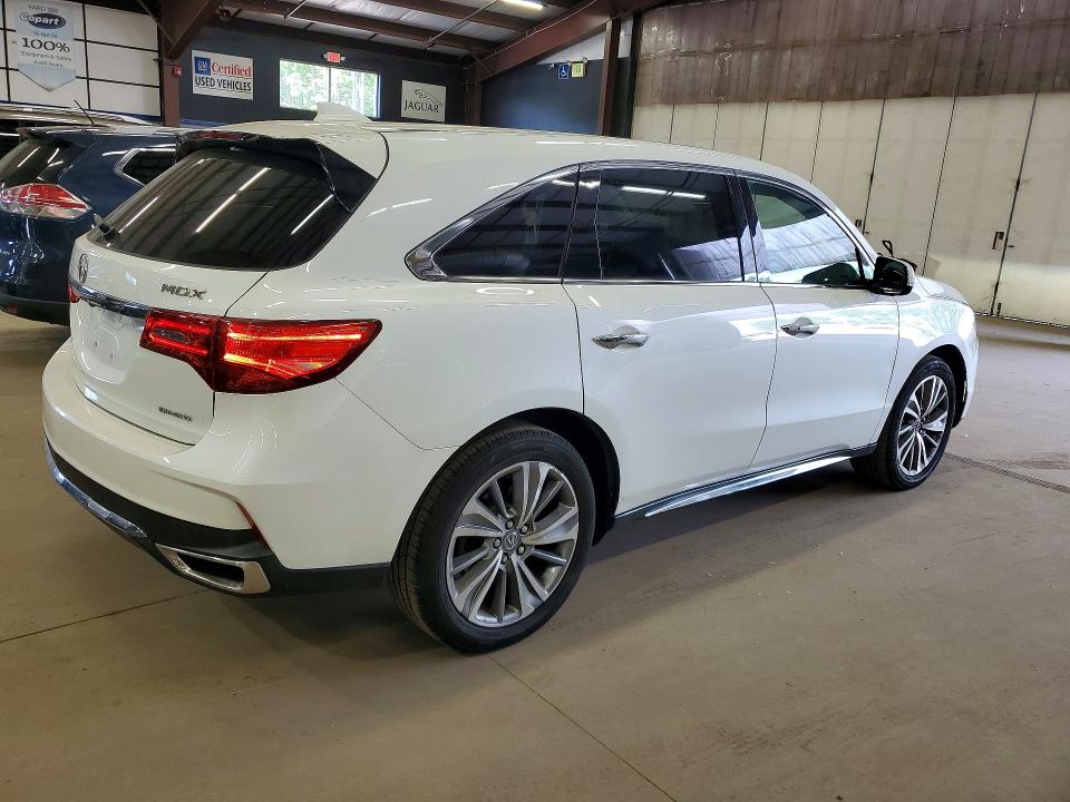 2018 Acura Mdx VIN 5J8YD4H57JL028832 COPART salvage auction — FRONT END, Mt - Certificate Of Title, sold $7,500 on 2026-07-27 (photo 3)