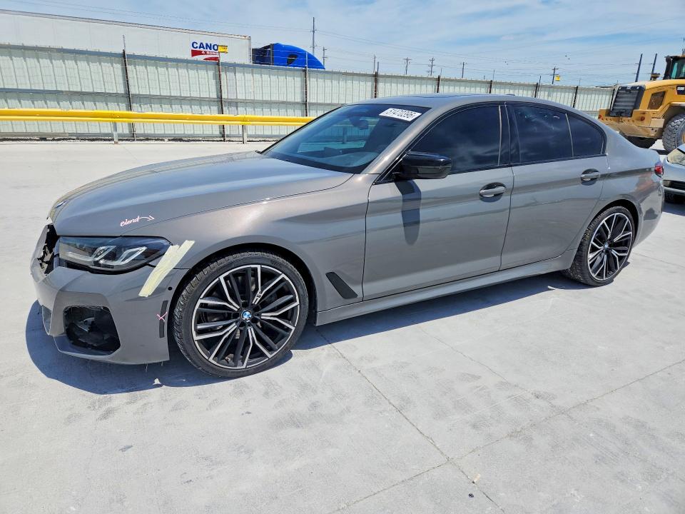 2021 BMW 5er VIN WBA53BJ02MWX11996 COPART salvage auction — FRONT END, Id - Salvage Certificate Of Title, sold $17,200 on 2026-07-24 (photo 1)