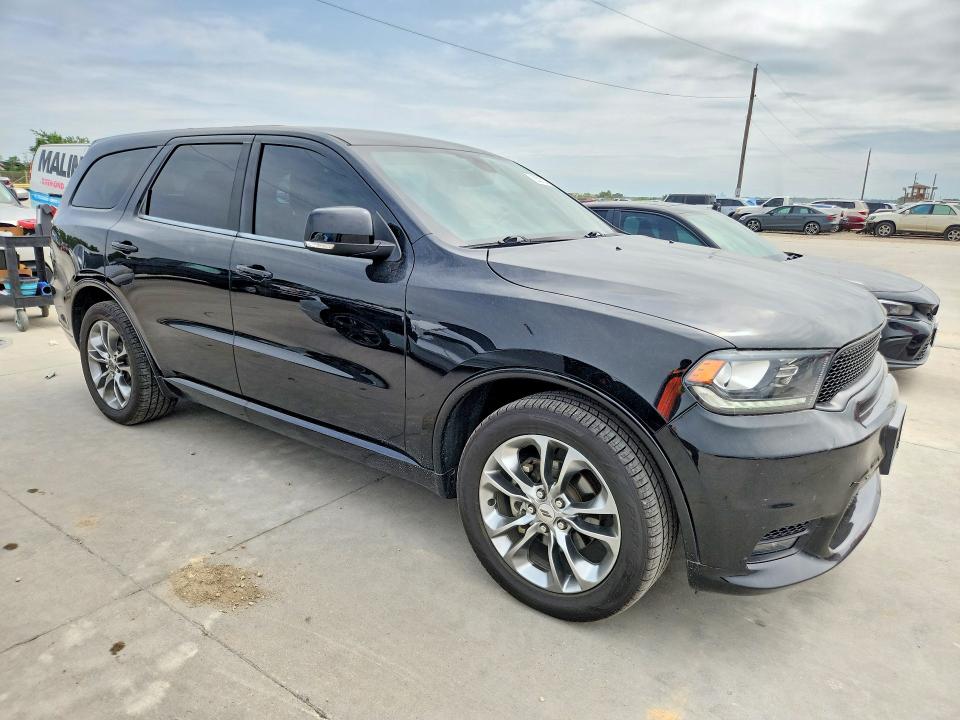 2019 Dodge Durango VIN 1C4RDHDG7KC824466 COPART salvage auction — HAIL, Tx - Certificate Of Title (P), sold $4,950 on 2026-07-02 (photo 4)