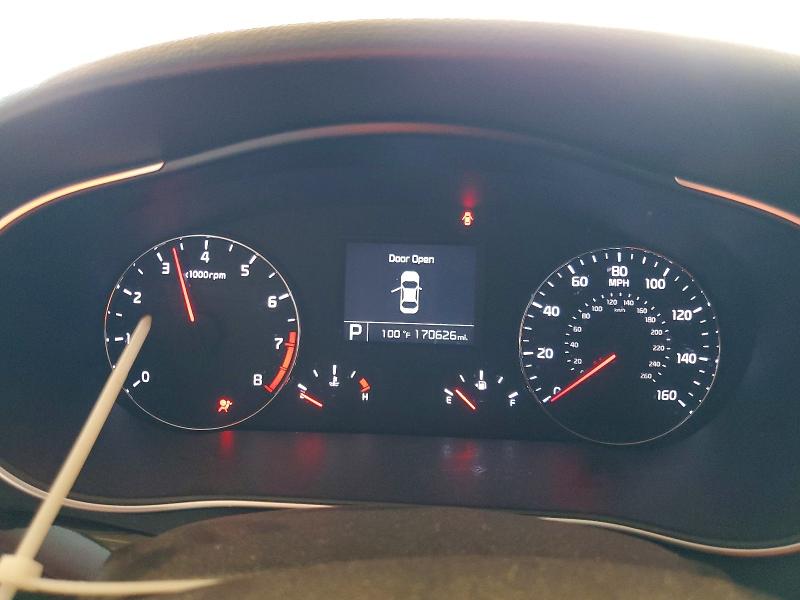 2016 Kia Cadenza VIN KNALN4D70G5216471 COPART salvage auction — FRONT END, Az - Cert Of Title - Salvage, sold $975 on 2026-07-06 (photo 9)