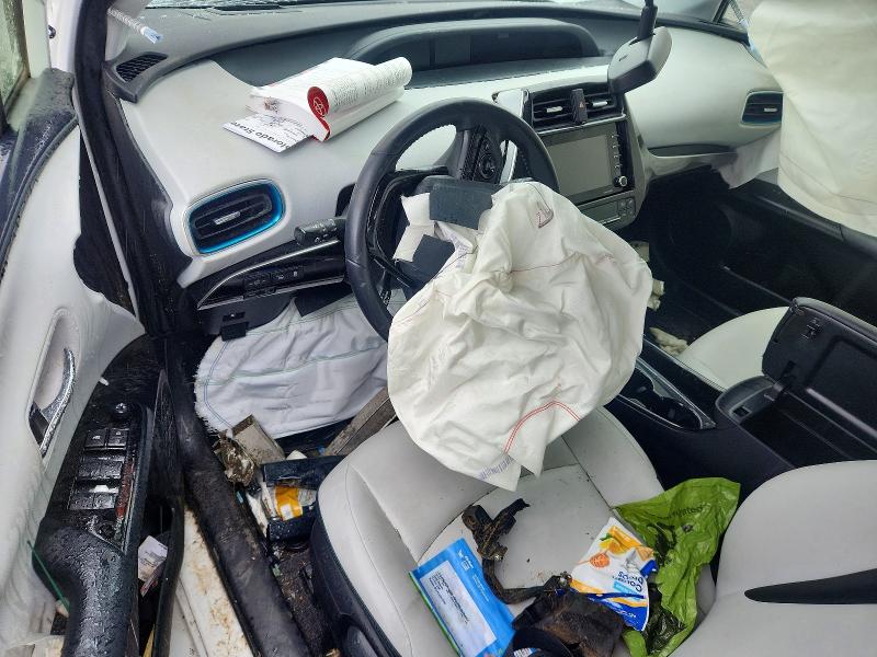2022 Toyota Prius VIN JTDL9MFU8N3036285 COPART salvage auction — FRONT END, Co - Salvage Title, sold $2,250 on 2026-07-13 (photo 8)
