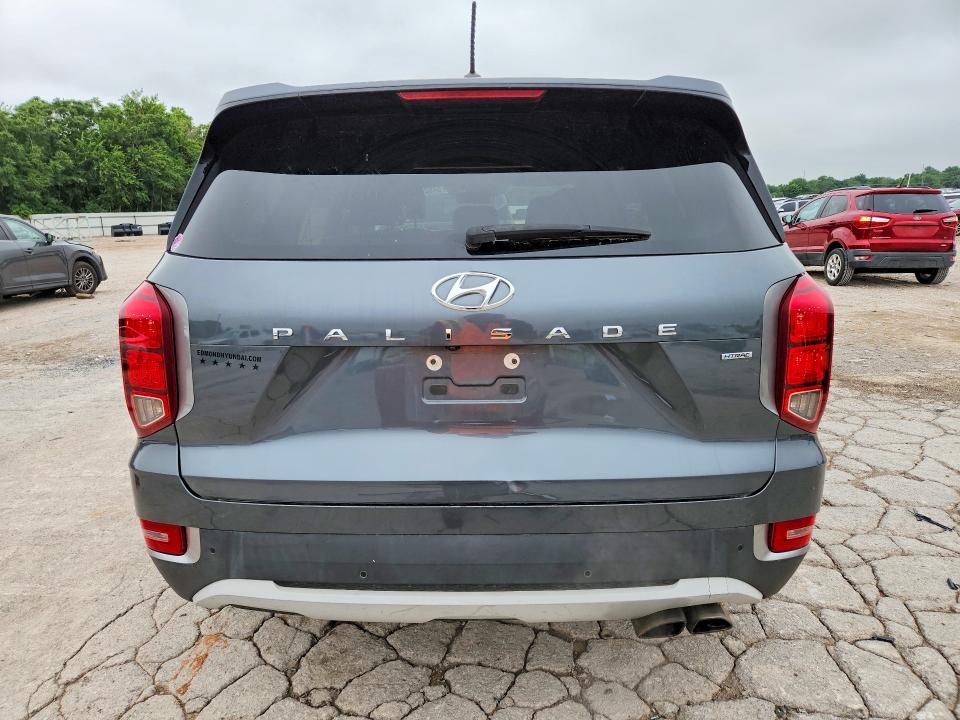 2021 Hyundai Palisade VIN KM8R1DHE2MU284138 COPART salvage auction — FRONT END, Ok - Cert Of Title-Salvage, sold $4,250 on 2026-07-28 (photo 6)