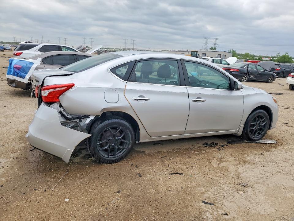 2017 Nissan Sentra VIN 3N1AB7AP4HY257850 COPART salvage auction — REAR END, Il - Salvage Certificate, sold $2,100 on 2026-07-09 (photo 3)