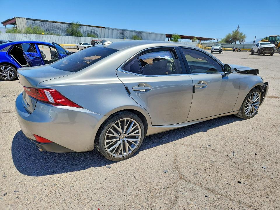 2014 Lexus Is VIN JTHBF1D2XE5026591 COPART salvage auction — FRONT END, Az - Cert Of Title - Salvage, sold $1,450 on 2026-07-06 (photo 3)