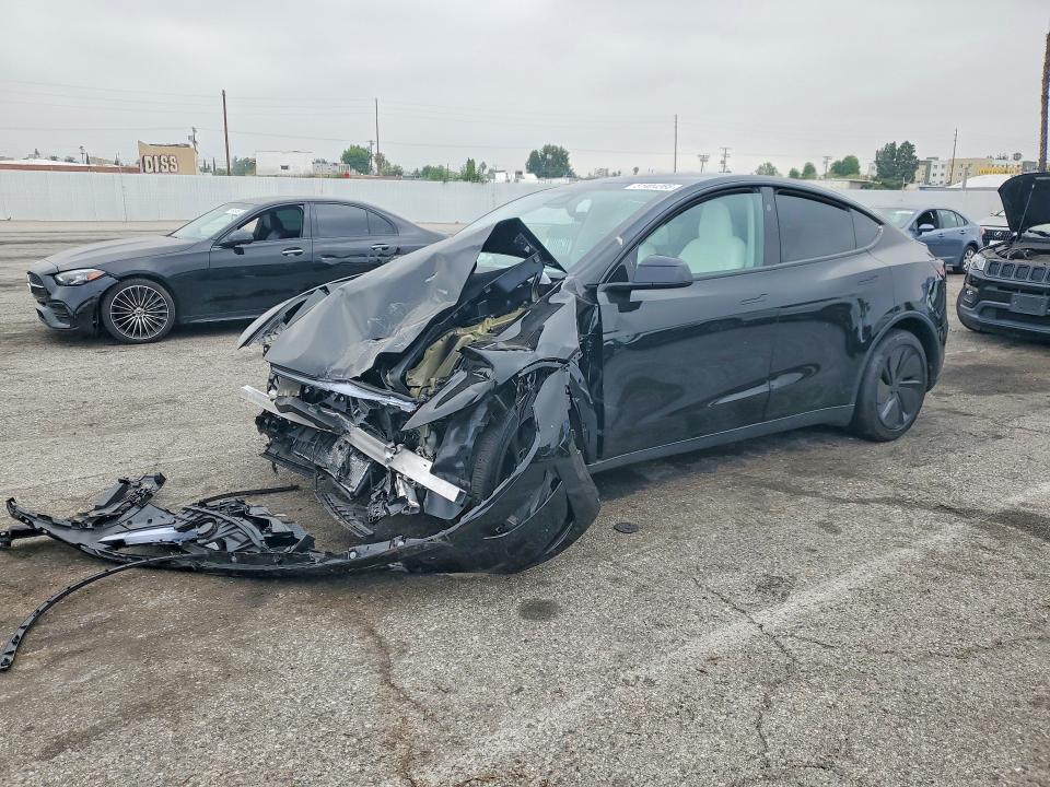 2026 Tesla Model y VIN 7SAYGDEDXTF565401 COPART salvage auction — FRONT END, Ca - Salvage Certificate, sold $13,400 on 2026-07-24 (photo 1)