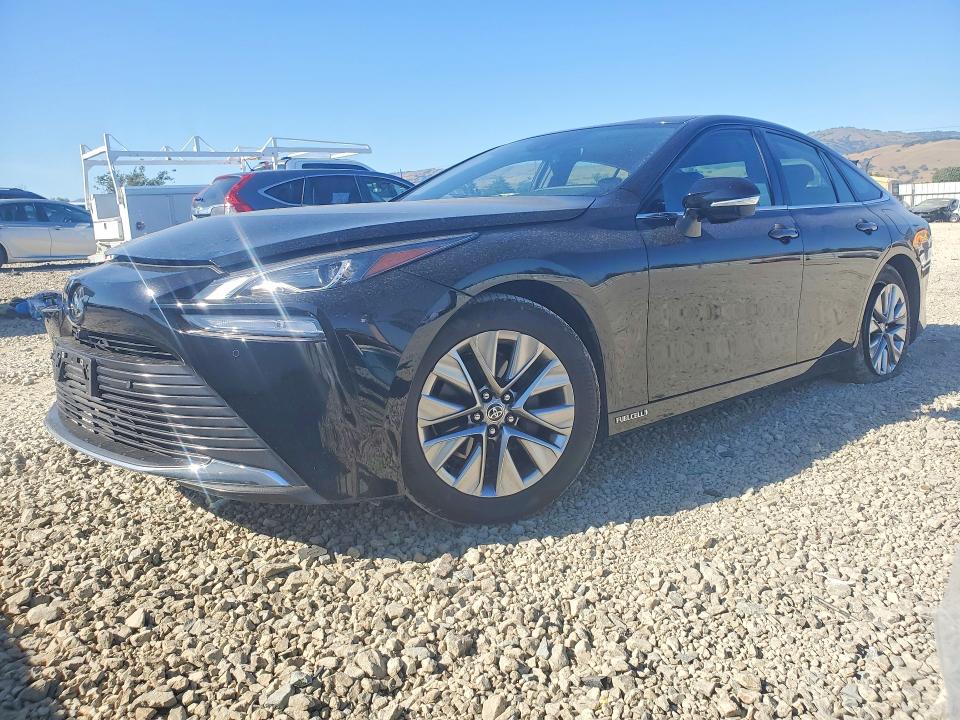 2023 Toyota Mirai VIN JTDAAAAAXPA008755 COPART salvage auction — FRONT END, CA - SALVAGE CERTIFICATE, sold $1,600 on 2026-07-14 (photo 1)