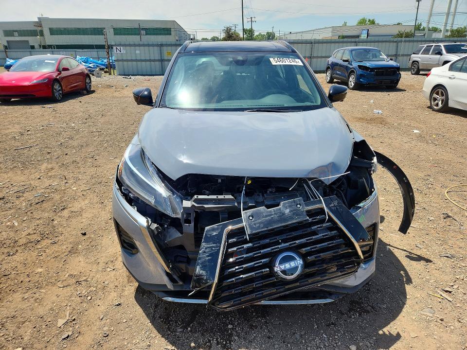 2023 Nissan Kicks VIN 3N1CP5DV7PL506825 COPART salvage auction — FRONT END, Il - Salvage Certificate, sold $4,850 on 2026-07-03 (photo 5)