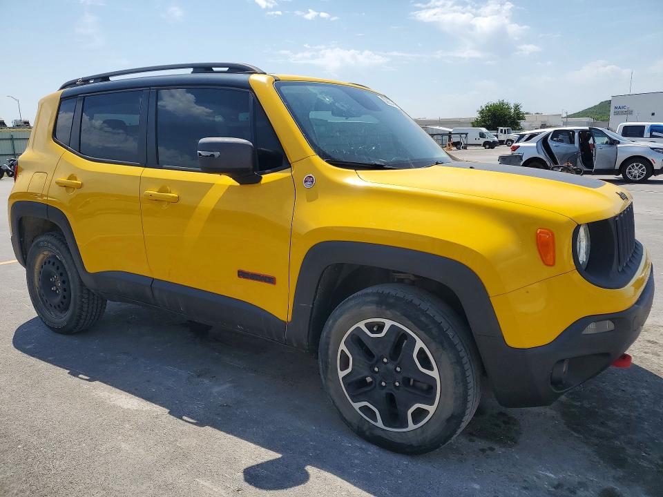 2016 Jeep VIN ZACCJBCT6GPC47524 COPART salvage auction — SIDE, Ok - Cert Of Title-Salvage, sold $1,700 on 2026-07-15 (photo 4)