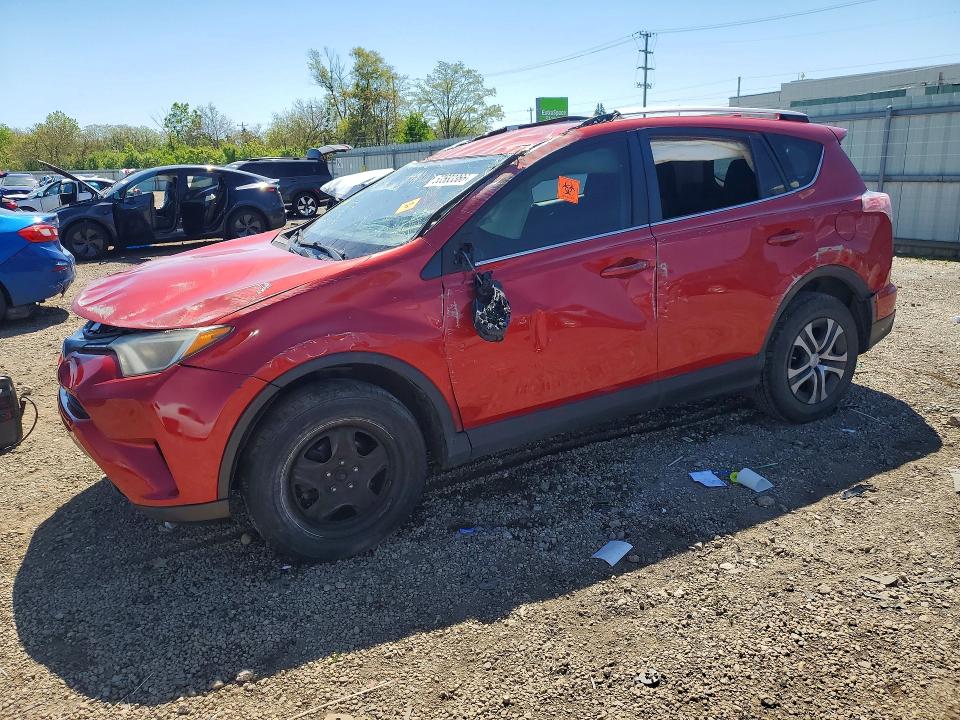 2016 Toyota VIN JTMZFREV5GJ065932 COPART salvage auction — ROLLOVER, Il - Salvage Certificate, sold $3,450 on 2026-07-08 (photo 1)