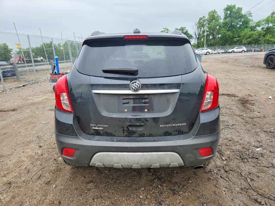 2016 Buick Encore VIN KL4CJASB7GB717325 COPART salvage auction — MINOR DENT/SCRATCHES, Md - Certificate Of Title, sold $425 on 2026-07-02 (photo 6)