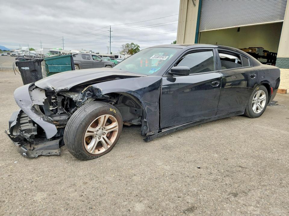 2019 Dodge Charger VIN 2C3CDXBG9KH702650 COPART salvage auction — FRONT END, Or - Certificate Of Title, sold $1,400 on 2026-07-09 (photo 1)